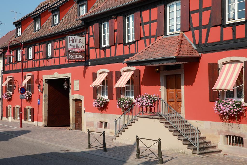 Hotel Restaurant Père Benoît Entzheim Esterno foto